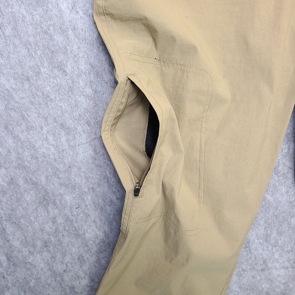 Eddie Bauer‎ Hiking Utility Pants Mens 36x31 Khaki Stretch Nylon Chino Outdoors - Picture 3 of 10